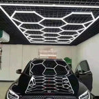 14 Hexagon Lights System With Border(16′ x 8′) - My Garage Station