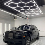 15 Hexagon Lights System With Border (16′ x 8′) - My Garage Station