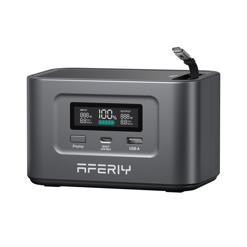 AFERIY 100W Portable Power Station - My Garage Station