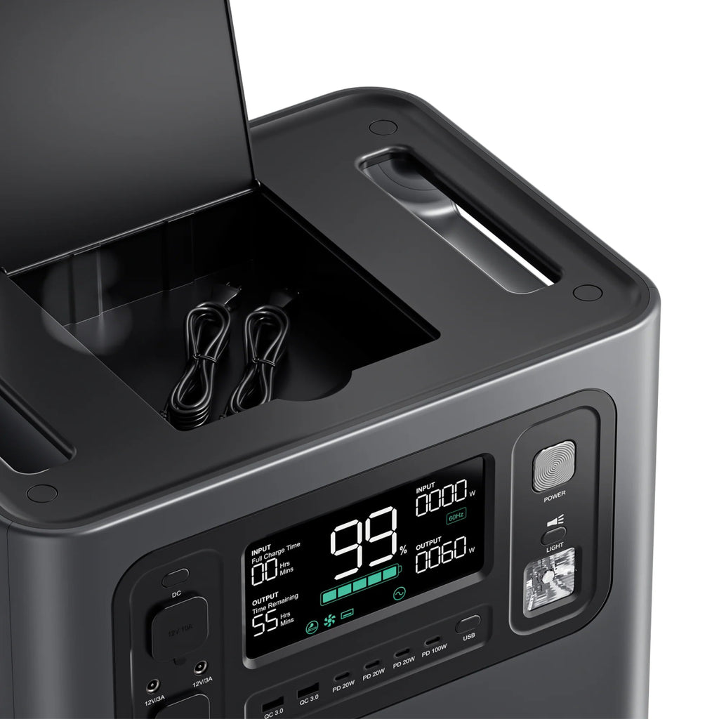 AFERIY 2400W Portable Power Station - My Garage Station