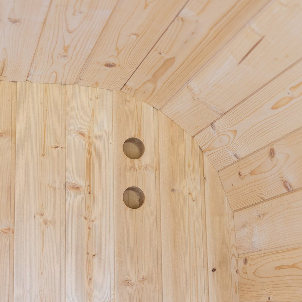 Auris One Luxury Outdoor Cedar Sauna - My Garage Station