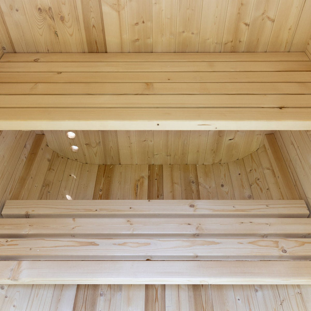 Auris One Luxury Outdoor Cedar Sauna - My Garage Station