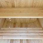 Auris One Luxury Outdoor Cedar Sauna - My Garage Station