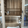 Auris One Luxury Outdoor Cedar Sauna - My Garage Station