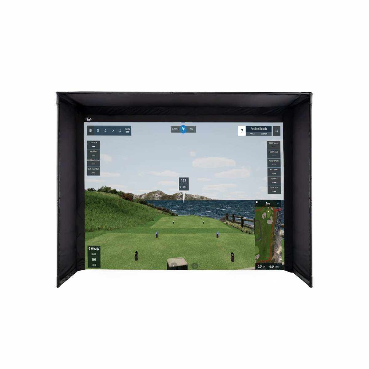 DIY Golf Enclosure Kit with Premium Impact Screen - My Garage Station