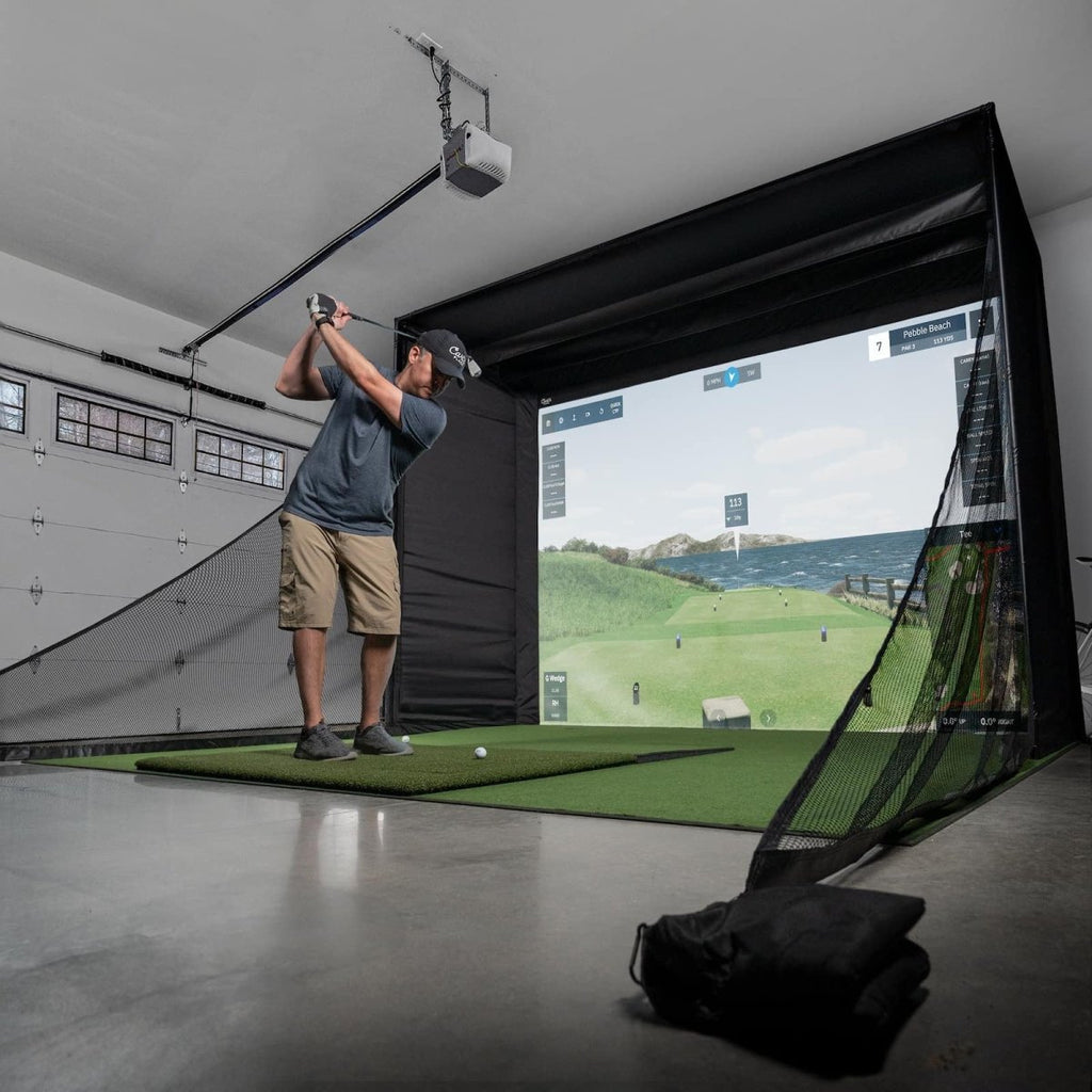DIY Golf Enclosure Kit with Premium Impact Screen - My Garage Station