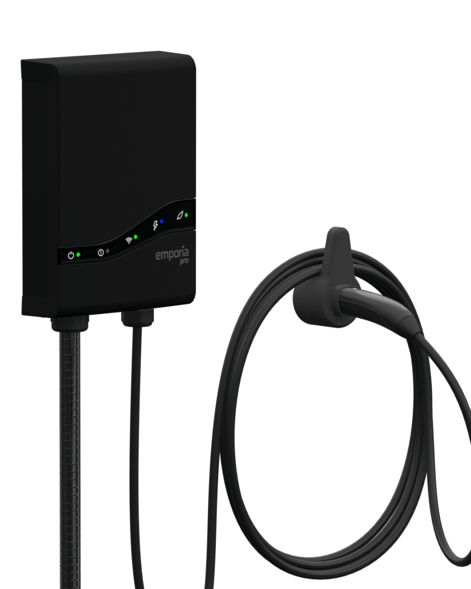 Emporia Pro Smart 48A Level 2 EV Charger - My Garage Station