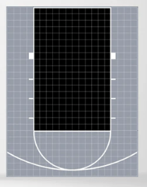 Fuxuan Basketball Court Kit – 20x25 ft (500 sq ft) with Painted Lines - My Garage Station