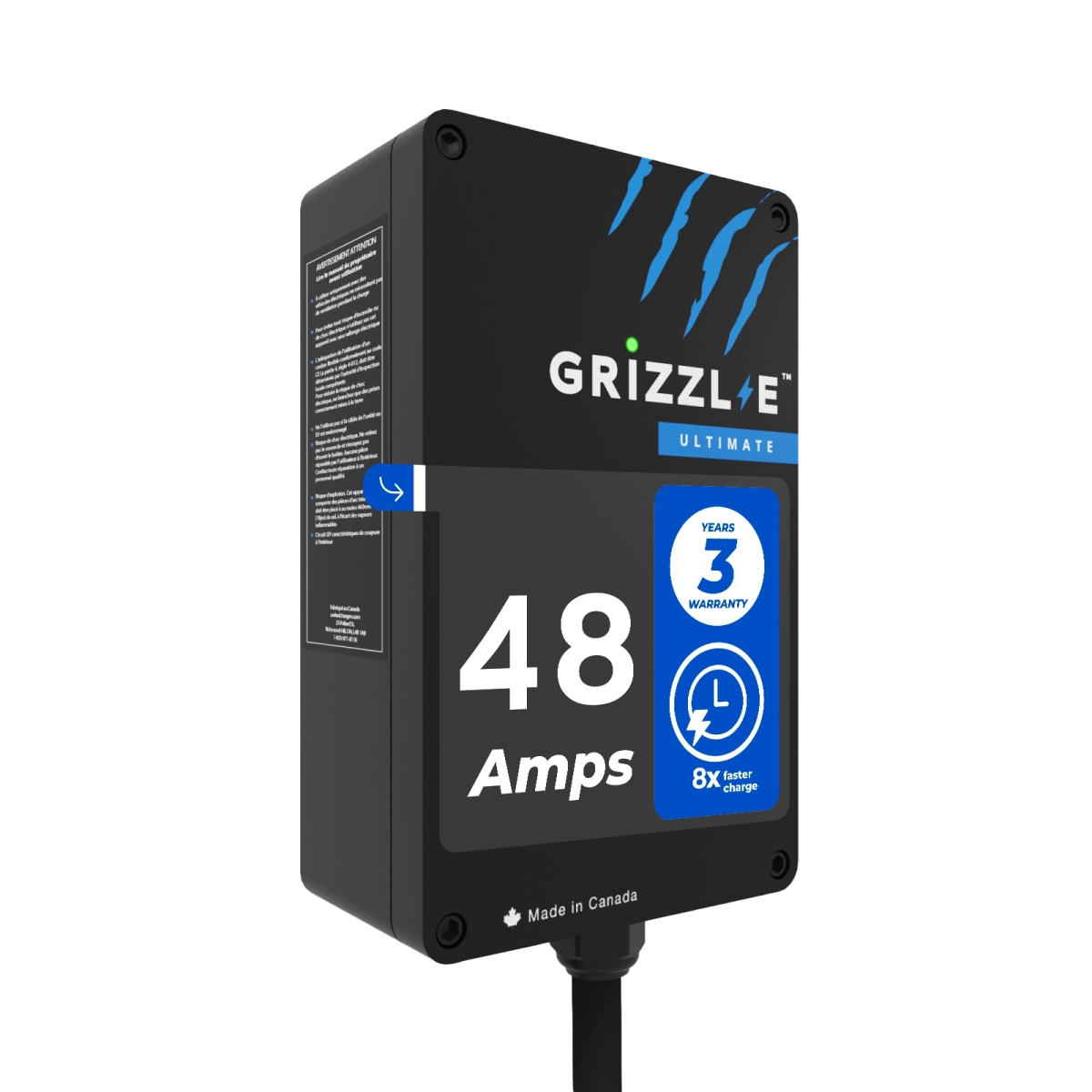 Grizzl - E Ultimate 48A - J1772 - My Garage Station