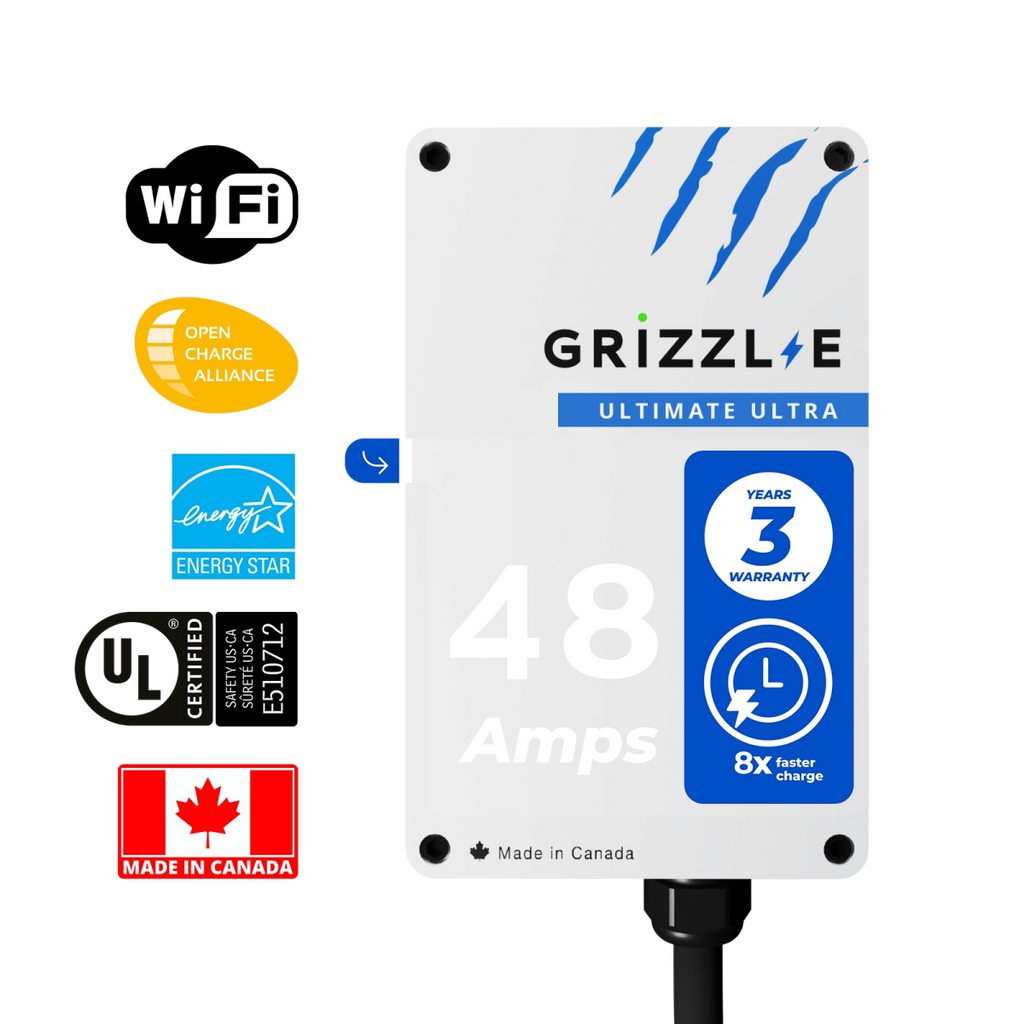 Grizzl - E Ultimate 48A - J1772 - My Garage Station