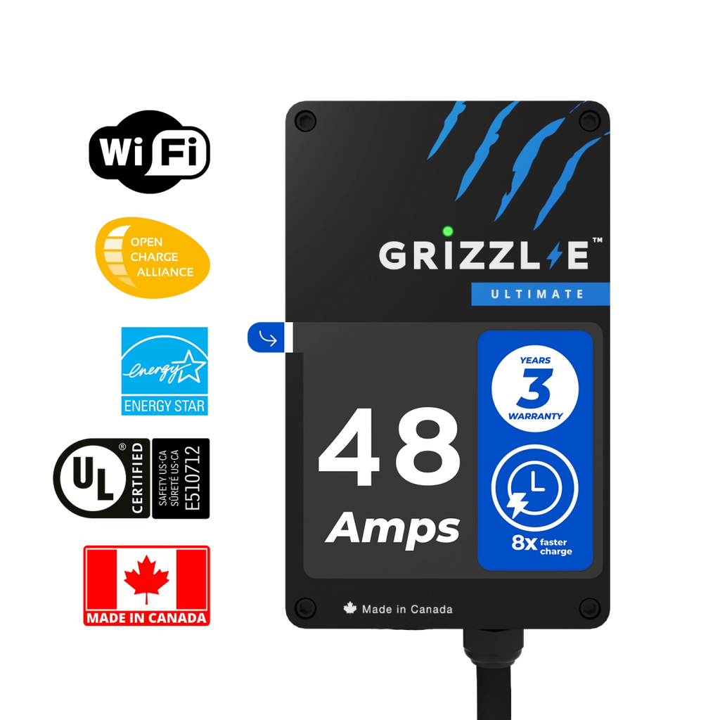 Grizzl - E Ultimate 48A - NACS - My Garage Station