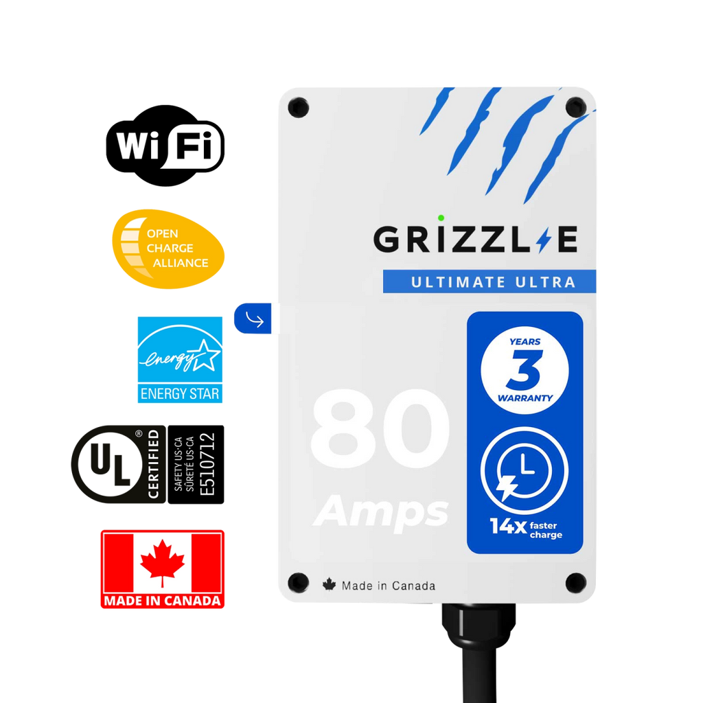 Grizzl - E Ultimate 80A - J1772 - My Garage Station