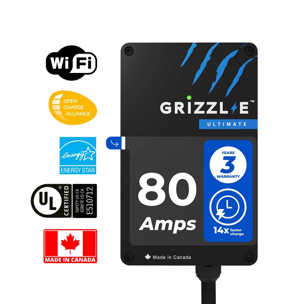 Grizzl - E Ultimate 80A - J1772 - My Garage Station