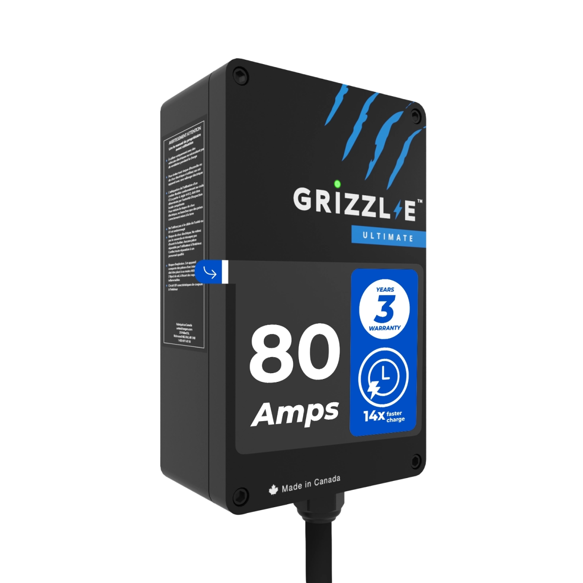 Grizzl - E Ultimate 80A - NACS - My Garage Station