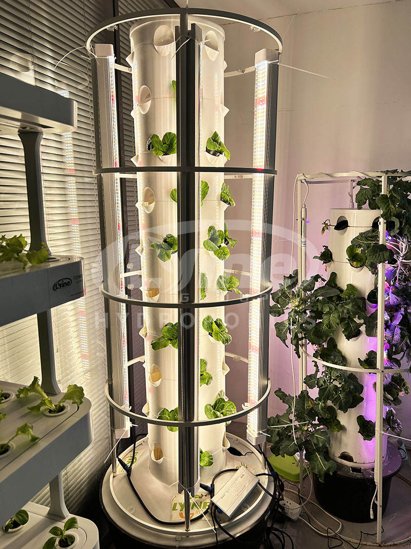 Lyine Giant 90 – Grows 90 Plants Indoors – Complete Vertical Garden Tower - My Garage Station