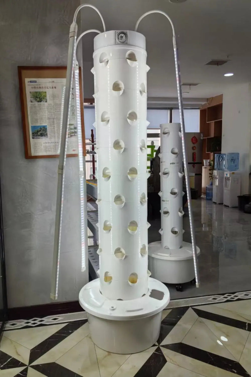 Lyine Pro 54 – Grows 54 Plants Indoors – Complete Vertical Garden Tower - My Garage Station