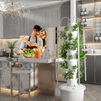Lyine Starter Tower – Grows 24 Plants Indoors – Complete Vertical Garden Tower (Without Lights) - My Garage Station