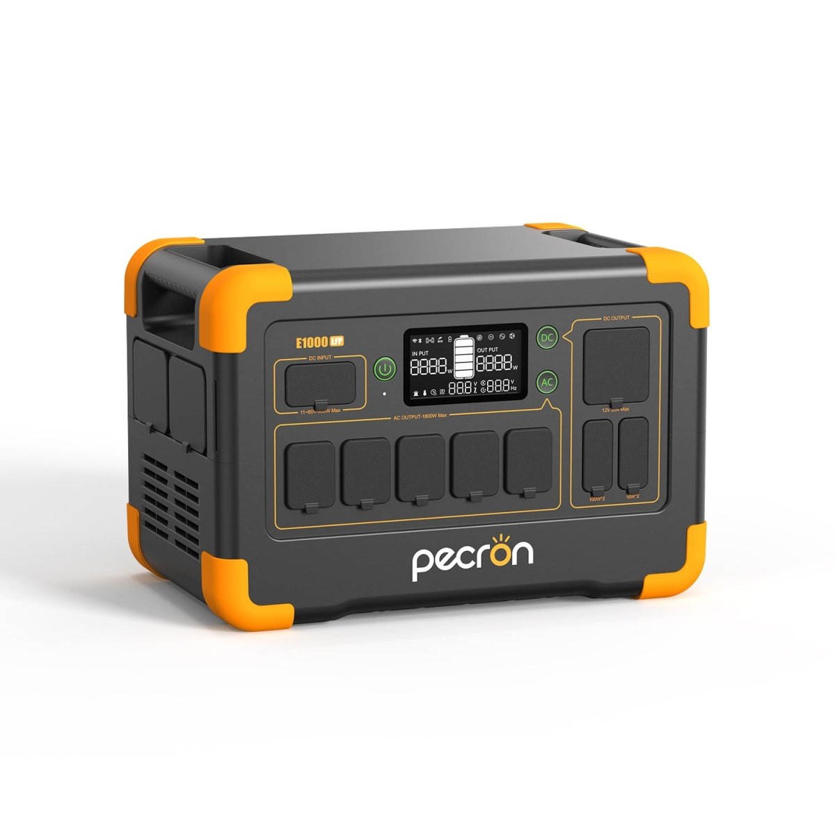 PECRON E1000LFP Portable Power Station 1800W 1024Wh - My Garage Station