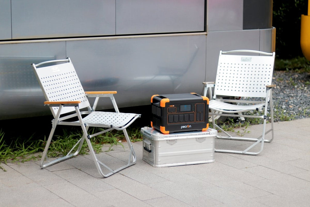 PECRON E1000LFP Portable Power Station 1800W 1024Wh - My Garage Station