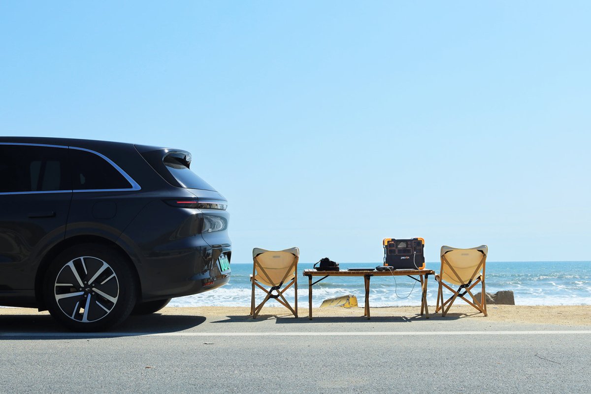 PECRON E1500LFP Expandable Portable Power Station 2200W 1536Wh - My Garage Station