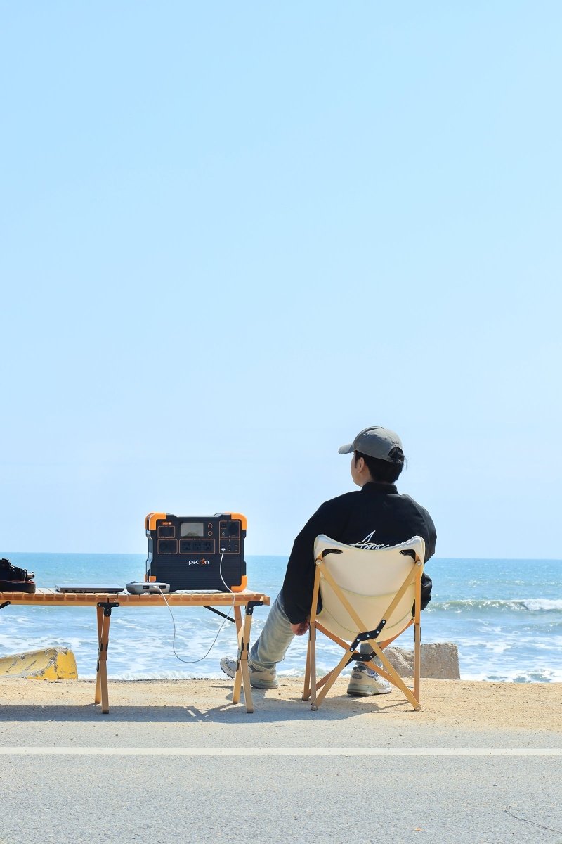 PECRON E1500LFP Expandable Portable Power Station 2200W 1536Wh - My Garage Station