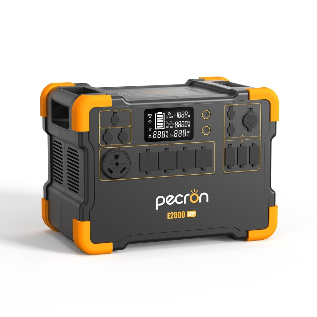 PECRON E2000LFP Expandable Portable Power Station 2000W 1920Wh - My Garage Station