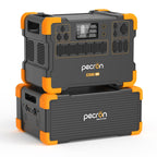 PECRON EB3000 - 24V Expansion Battery 3072Wh for E2000LFP ONLY - My Garage Station