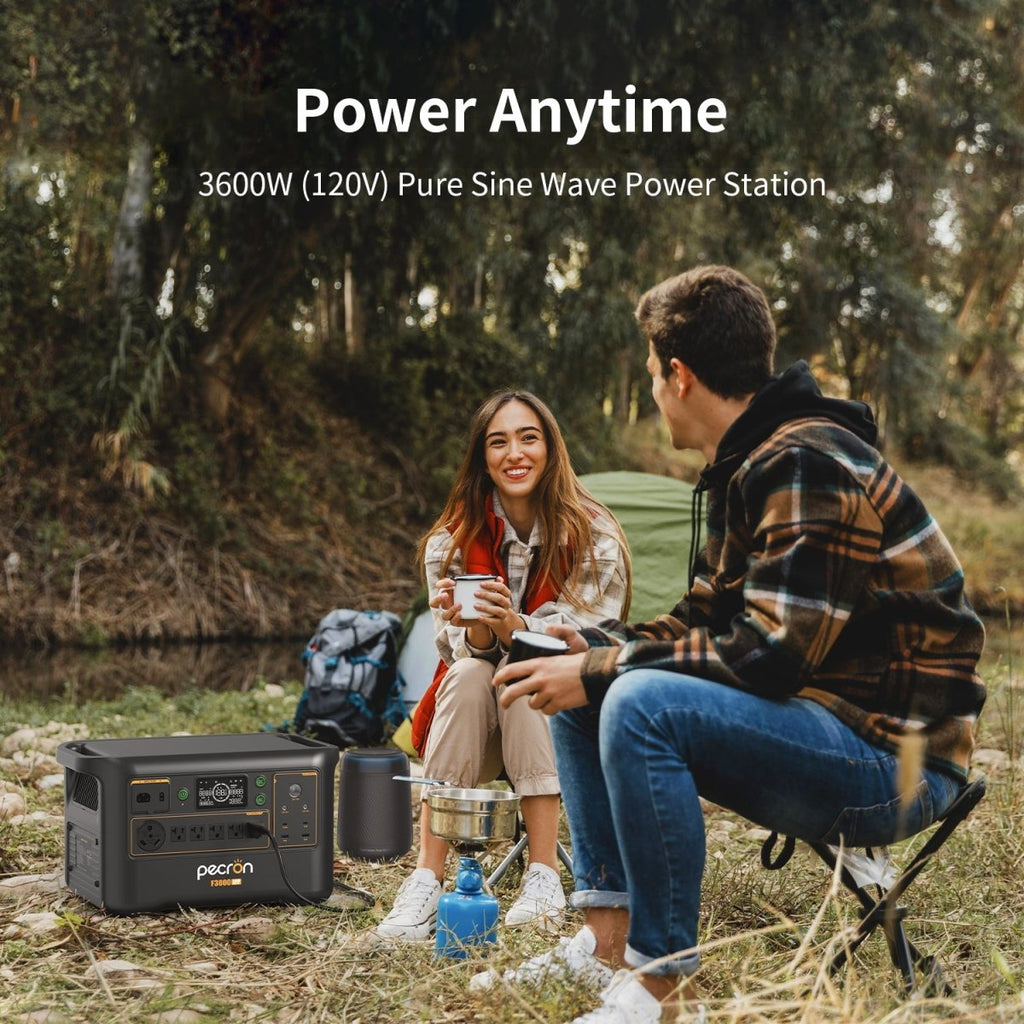 PECRON F3000LFP Portable Power Station 3600W 3072Wh - My Garage Station