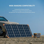 PECRON PV300 300W Portable Solar Panel Waterproof IP67 - My Garage Station