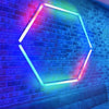 RGB 1 Hexagon Lights System(3.24′ x 2.81′) - My Garage Station