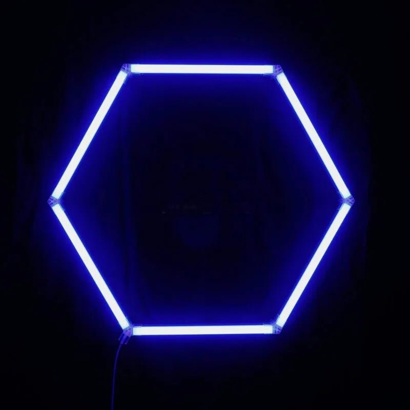 RGB 1 Hexagon Lights System(3.24′ x 2.81′) - My Garage Station