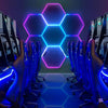 RGB 7 Hexagon Lights System(11.01′ x 5.58′) - My Garage Station