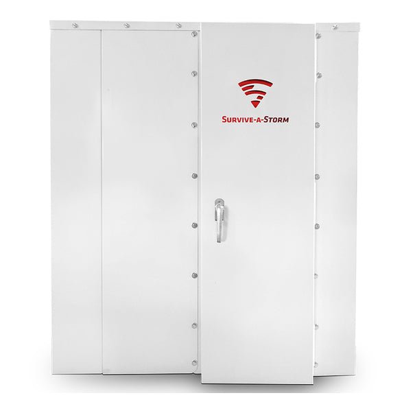 Survive - A - Storm Panel 6x4 – 8 - Person Steel Shelter - My Garage Station