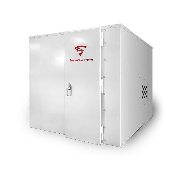 Survive - A - Storm Panel 6x6 – 12 - Person Steel Shelter - My Garage Station