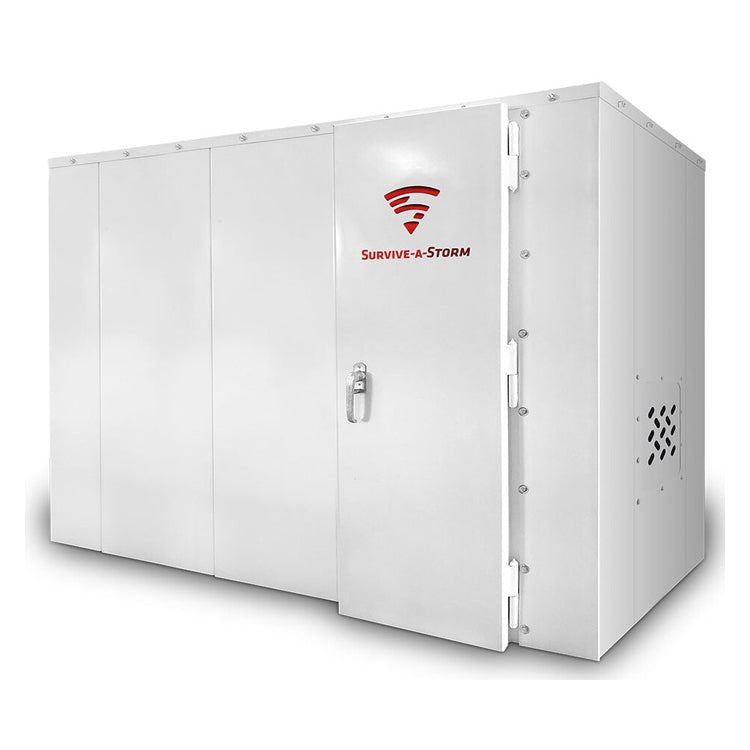 Survive - A - Storm Panel 8x4 – 10 - Person Steel Shelter - My Garage Station